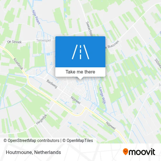 Houtmoune map