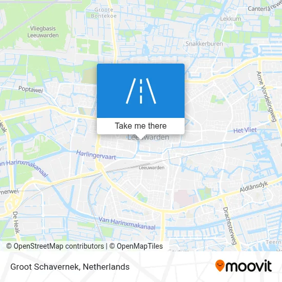 Groot Schavernek map