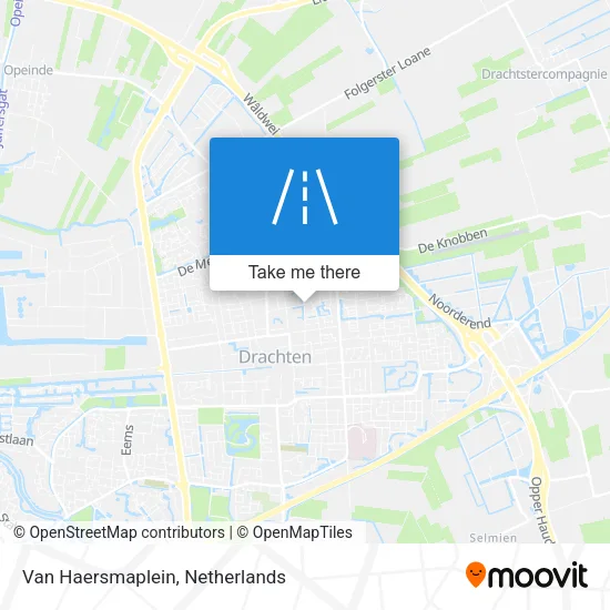 Van Haersmaplein map