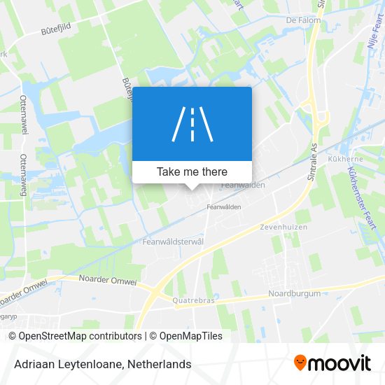 Adriaan Leytenloane map