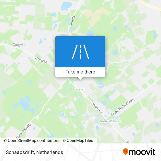 Schaapsdrift map