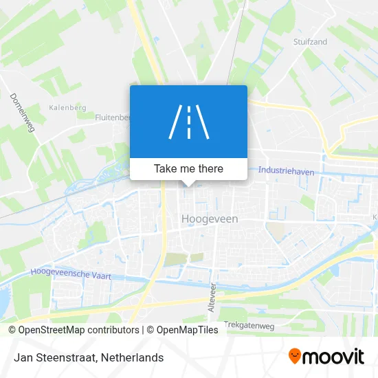 Jan Steenstraat map