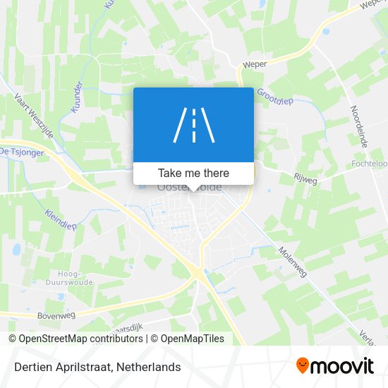 Dertien Aprilstraat map