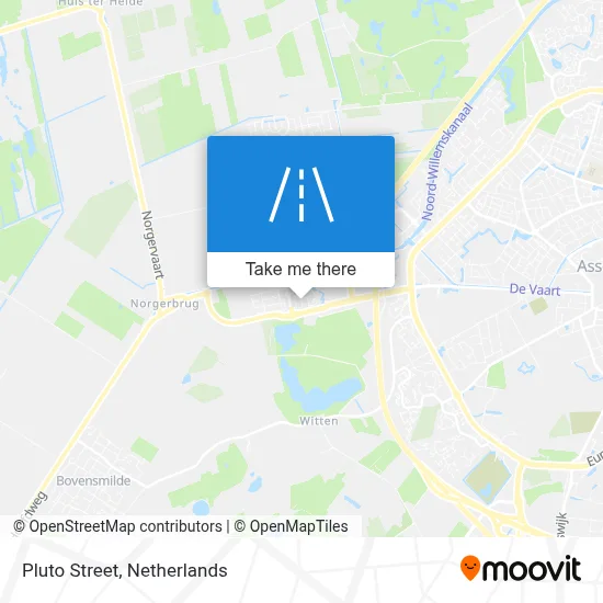 Plutostraat map