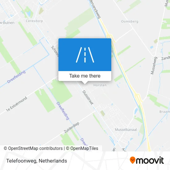 Telefoonweg map
