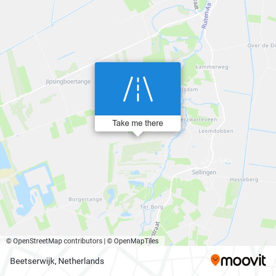 Beetserwijk map