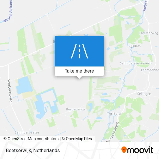 Beetserwijk map