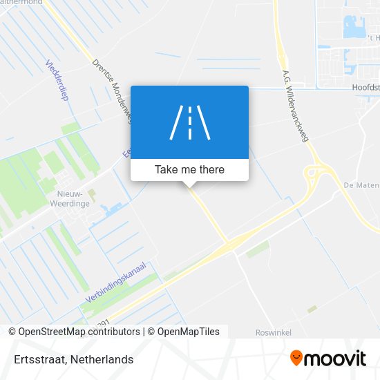 Ertsstraat map