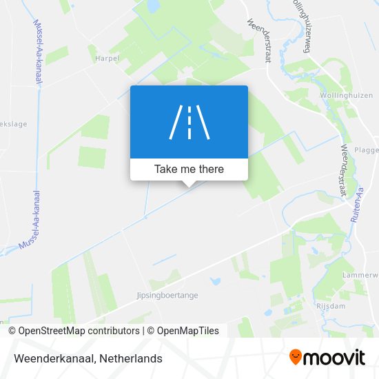 Weenderkanaal map