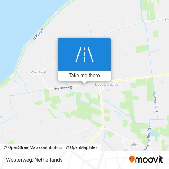 Westerweg map