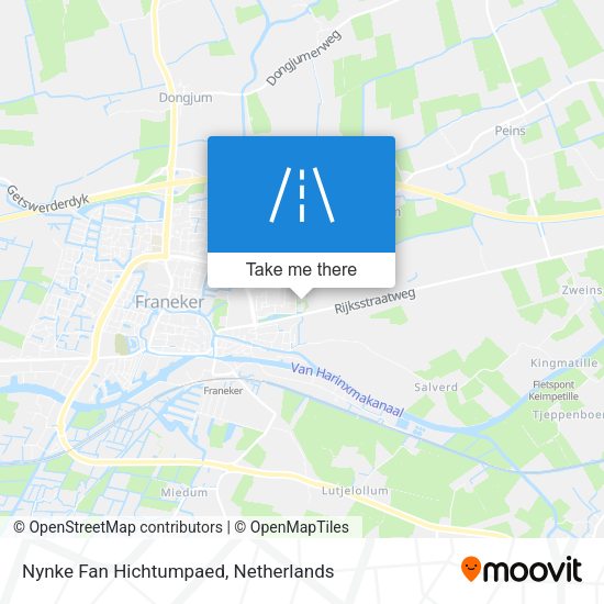 Nynke Fan Hichtumpaed map