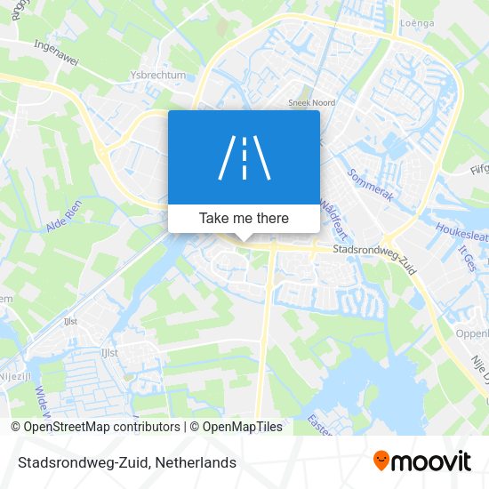 Stadsrondweg-Zuid map