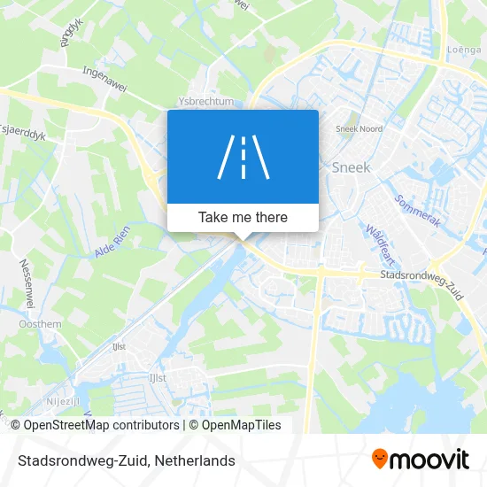 Stadsrondweg-Zuid map