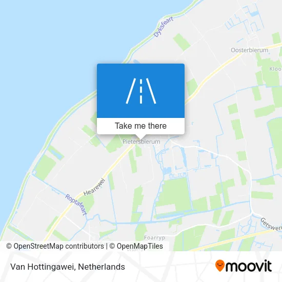 Van Hottingawei map