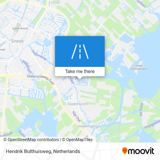 Hendrik Bulthuisweg map