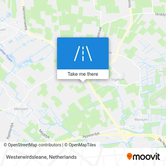 Westerwirdsleane map