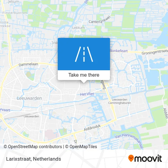Larixstraat map