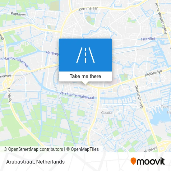 Arubastraat map
