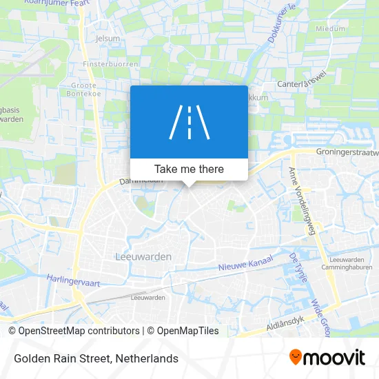Goudenregenstraat map