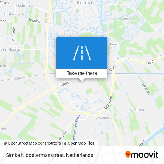 Simke Kloostermanstraat map