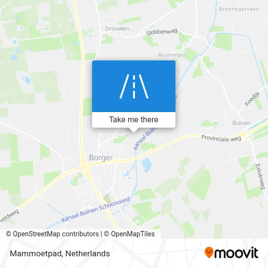 Mammoetpad map