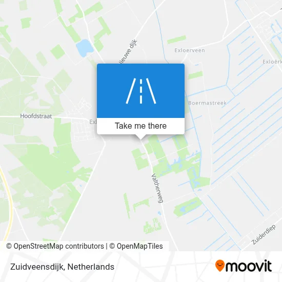 Zuidveensdijk map