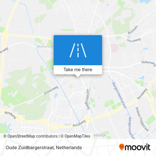 Oude Zuidbargerstraat map