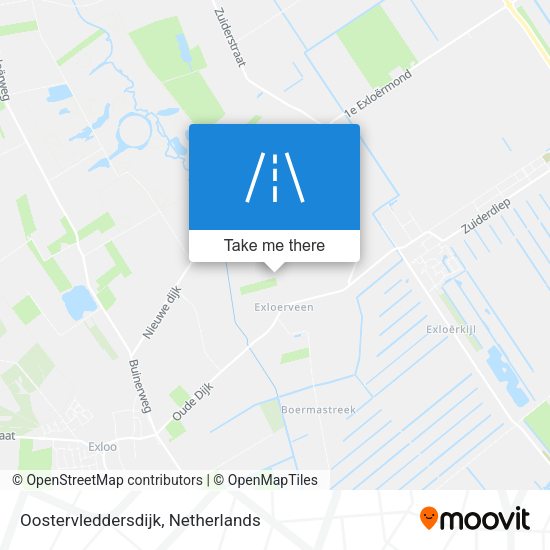 Oostervleddersdijk map