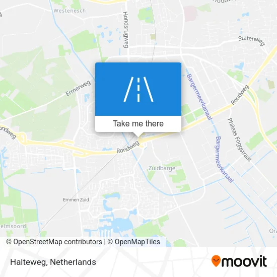 Halteweg map