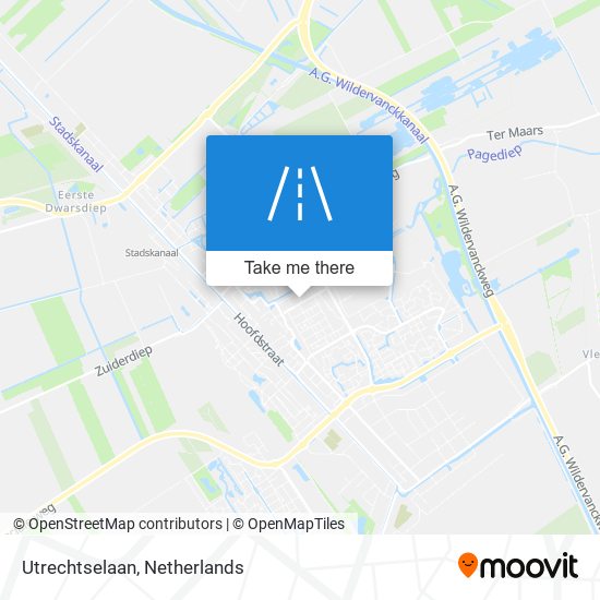 Utrechtselaan map