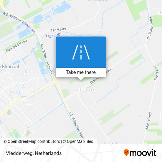 Vledderweg map