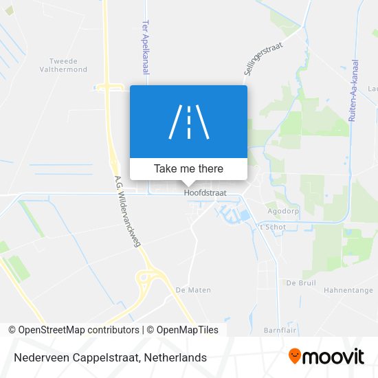 Nederveen Cappelstraat map