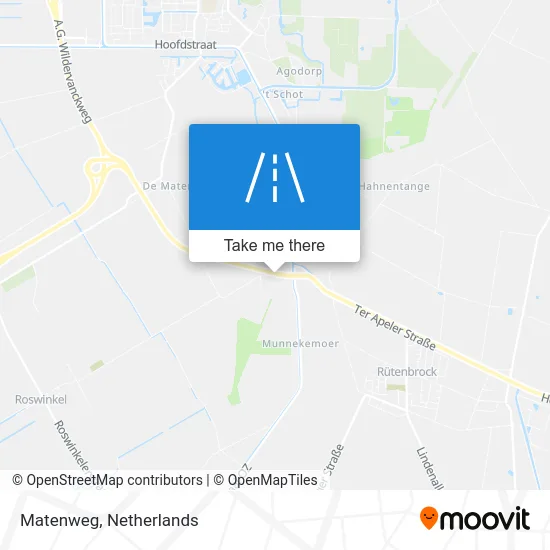 Matenweg map