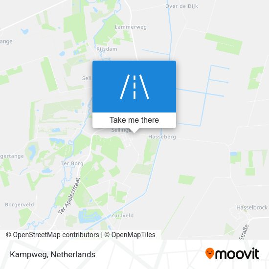 Kampweg map