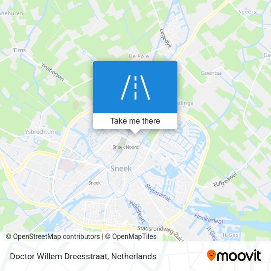 Doctor Willem Dreesstraat map