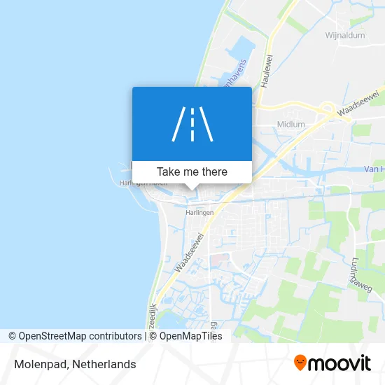 Molenpad map