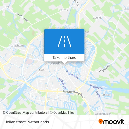 Jollenstraat map