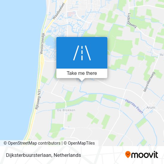 Dijksterbuursterlaan map