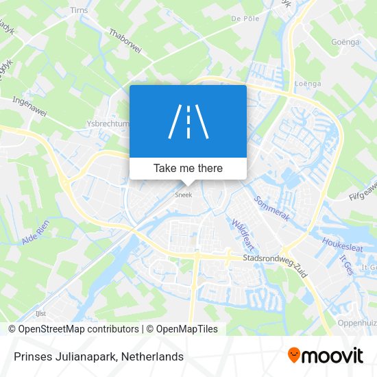 Prinses Julianapark map