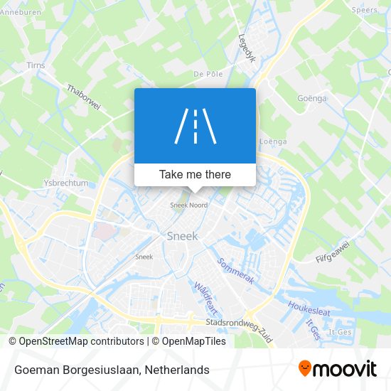 Goeman Borgesiuslaan map