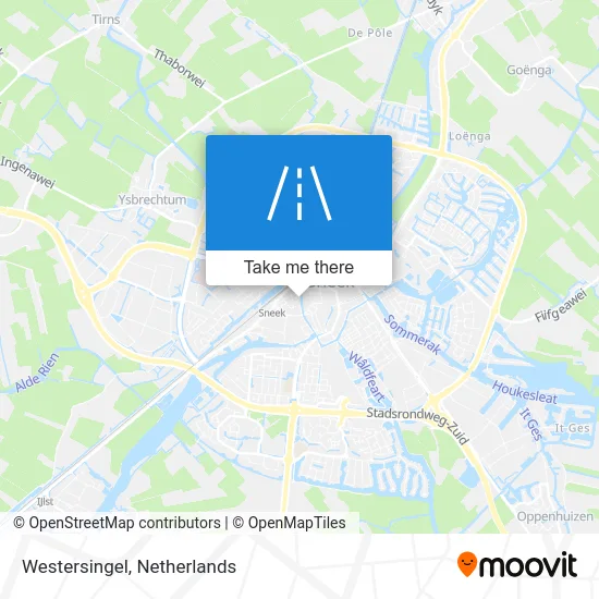 Westersingel map