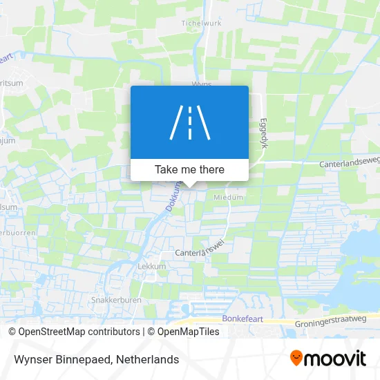 Wynser Binnepaed map