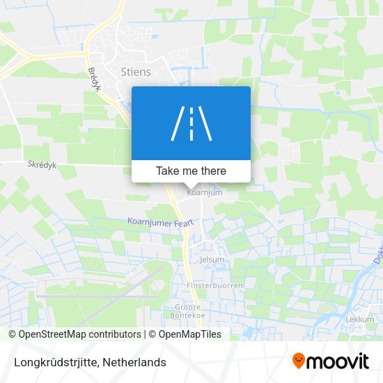 Longkrûdstrjitte map