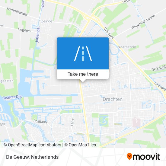 De Geeuw map