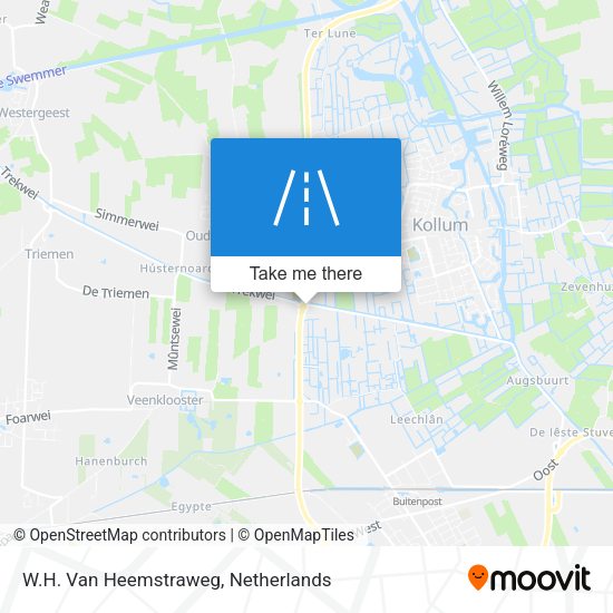W.H. Van Heemstraweg map