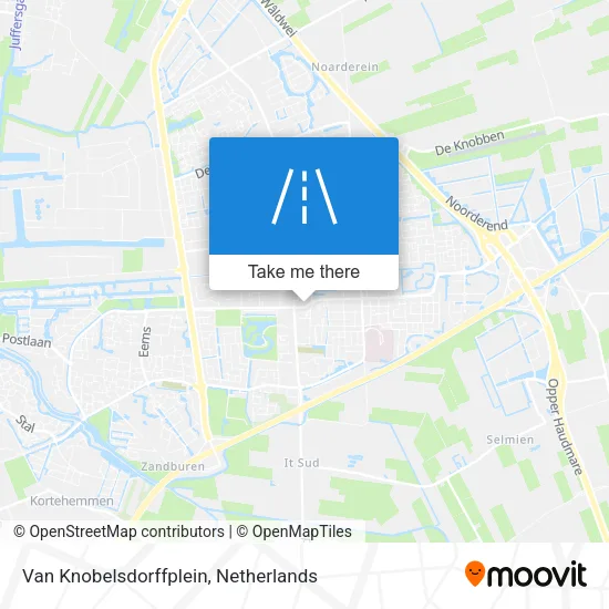 Van Knobelsdorffplein map
