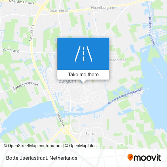 Botte Jaerlastraat map