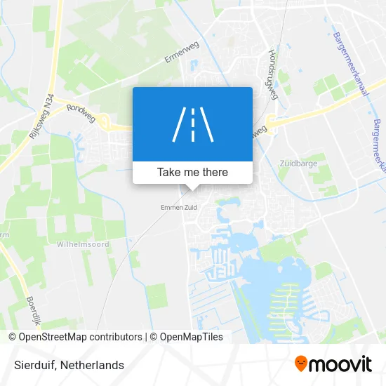 Sierduif map