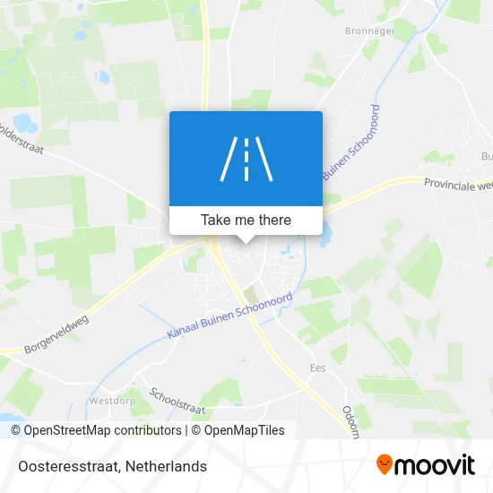 Oosteresstraat map