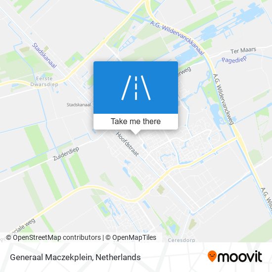 Generaal Maczekplein Karte